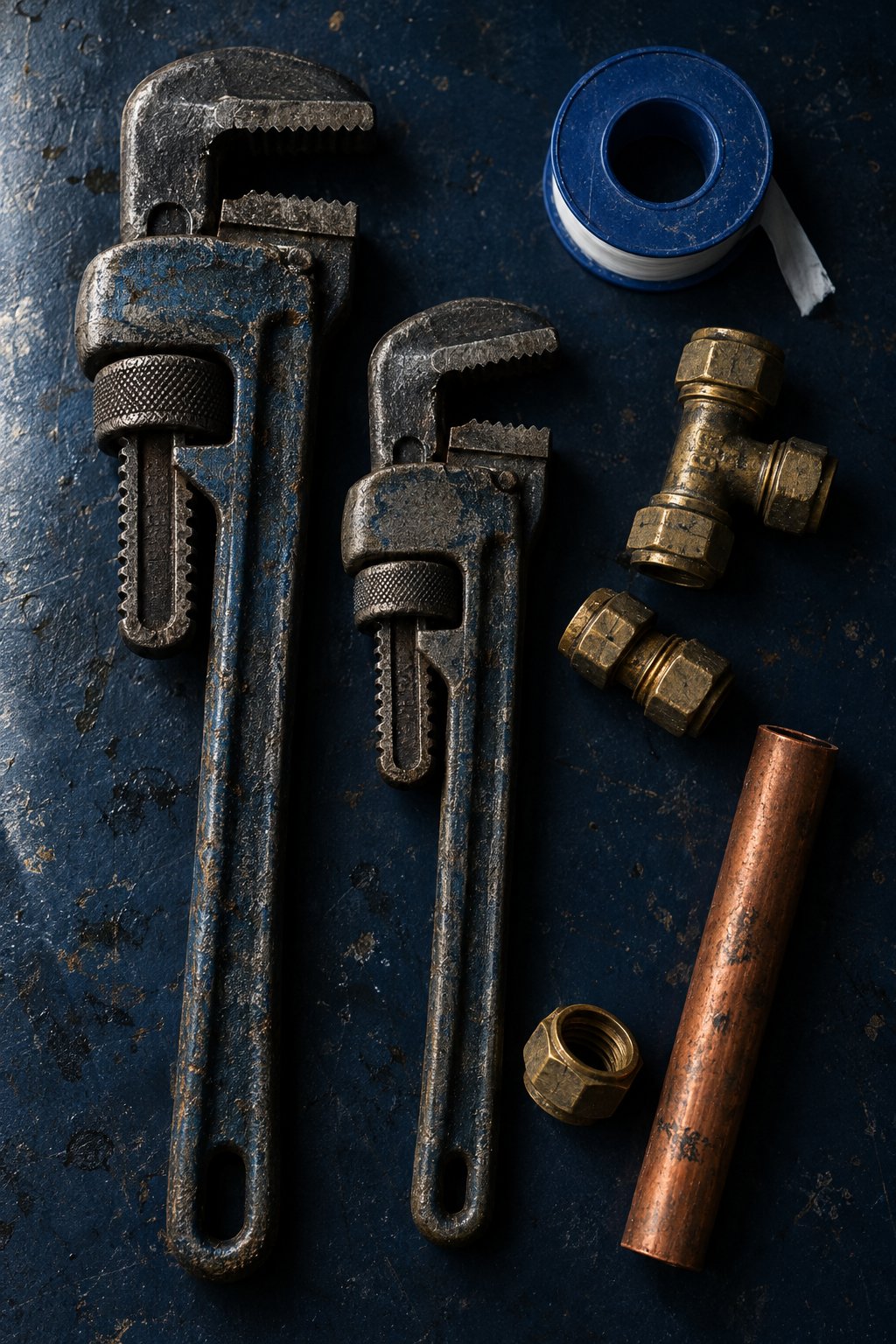 Plumbing tools and working kit